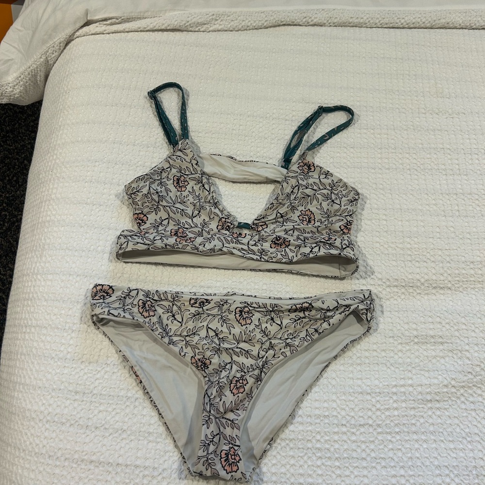 Floral Print Women's Swimwear Set